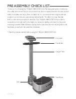 Preview for 4 page of Trojan VIBROSTATION Care Instructions And Assembly Manual