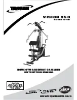 Preview for 1 page of Trojan VISION 350 Assembly And Instruction Manual