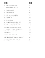 Preview for 2 page of Trojan X-CITE 450 Care Instructions And Assembly Manual