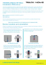 Предварительный просмотр 1 страницы Trolex Nome TX5001 RockMonitor XR Telltale Installation Reference