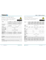 Preview for 7 page of Trolex Sentro 1 User Manual