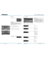 Preview for 18 page of Trolex Sentro 1 User Manual