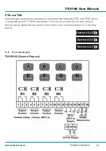 Preview for 27 page of Trolex Sentro 8 User Manual