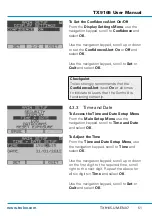 Preview for 51 page of Trolex Sentro 8 User Manual