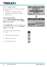 Preview for 66 page of Trolex Sentro 8 User Manual