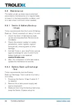 Preview for 98 page of Trolex Sentro 8 User Manual