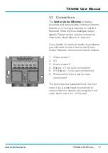 Предварительный просмотр 17 страницы Trolex Sentro Vortex Wireless TX5952 User Manual