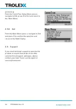 Предварительный просмотр 44 страницы Trolex Sentro Wireless TX6355 User Manual