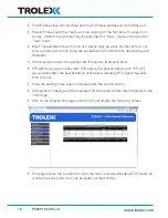 Предварительный просмотр 16 страницы Trolex TX2124 User Manual