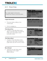 Preview for 40 page of Trolex TX6351 User Manual