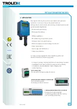 Preview for 3 page of Trolex TX6373 Installation And Operating Data