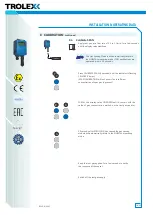 Preview for 16 page of Trolex TX6373 Installation And Operating Data