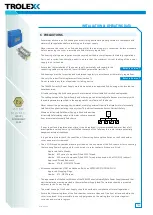 Предварительный просмотр 7 страницы Trolex TX6620 Installation And Operating Data