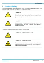 Предварительный просмотр 9 страницы Trolex TX8005 Air XD General Purpose User Manual