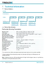 Предварительный просмотр 18 страницы Trolex TX8005 Air XD General Purpose User Manual