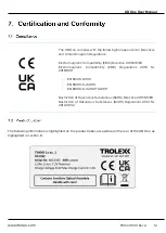 Предварительный просмотр 13 страницы Trolex TX8060 User Manual