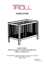 TROLL nursery AARON CRIB Manual preview