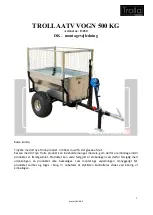 Preview for 1 page of Trolla 13030 Assembly Instructions Manual