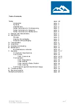 Preview for 3 page of TROMMELBERG TXB30LS User Manual