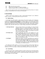 Preview for 8 page of tron Quattron VSB Full 1-2 User Manual