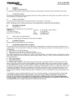 Preview for 5 page of Tronair 01-0400-0000 Operation & Service Manual