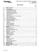 Preview for 3 page of Tronair 02-1032C0111 Operation & Service Manual