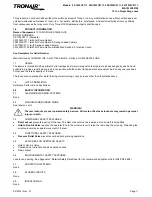 Preview for 4 page of Tronair 02-1032C0111 Operation & Service Manual