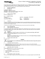 Preview for 4 page of Tronair 02-1036C0111 Operation & Service Manual