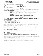 Preview for 5 page of Tronair 02-1040C0111 Operation & Service Manual