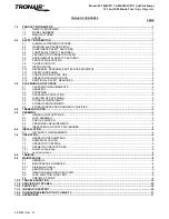 Preview for 3 page of Tronair 02-7802C0111 Operation & Service Manual