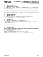 Preview for 5 page of Tronair 02-7833C0110 Operation & Service Manual