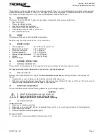 Preview for 4 page of Tronair 02-7836C0110 Operation & Service Manual