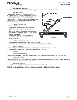 Preview for 5 page of Tronair 08-2030-0000 Operation & Service Manual