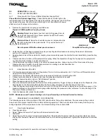 Preview for 17 page of Tronair 5731 Operation & Service Instructions