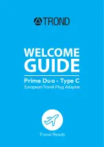 Preview for 1 page of TROND Prime Duo Type C Welcome Manual