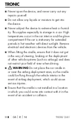 Предварительный просмотр 12 страницы Tronic 353640 2010 Operating Instructions Manual