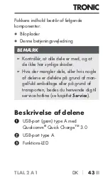 Preview for 46 page of Tronic 354269 2010 Operating Instructions Manual