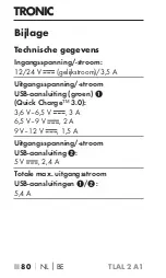 Preview for 83 page of Tronic 354269 2010 Operating Instructions Manual