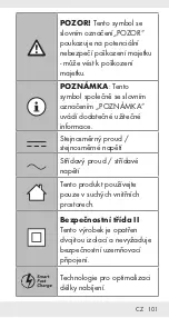 Preview for 100 page of Tronic 377473 2101 Operation And Safety Notes