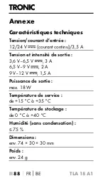 Предварительный просмотр 91 страницы Tronic 383705 2110 Operating Instructions Manual