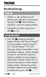 Предварительный просмотр 153 страницы Tronic 383705 2110 Operating Instructions Manual