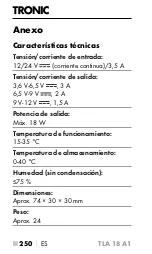 Предварительный просмотр 253 страницы Tronic 383705 2110 Operating Instructions Manual