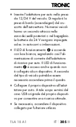 Предварительный просмотр 308 страницы Tronic 383705 2110 Operating Instructions Manual