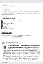 Preview for 6 page of Tronic 94497 Operation And Safety Notes