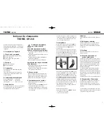 Preview for 4 page of Tronic KH 216 ION Refresher Instructions Manual