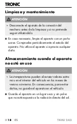 Preview for 22 page of Tronic TKHU 2 A2 Operating Instructions Manual