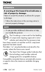 Preview for 82 page of Tronic TKHU 2 A2 Operating Instructions Manual