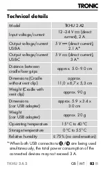 Preview for 87 page of Tronic TKHU 2 A2 Operating Instructions Manual