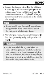 Preview for 91 page of Tronic TKHU 2 A2 Operating Instructions Manual