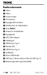 Preview for 110 page of Tronic TKHU 2 A2 Operating Instructions Manual